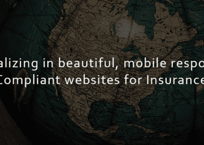 A E Digital Marketing Specializing in beautiful, mobile responsive and ADA compliant websites for Insurance Agencies